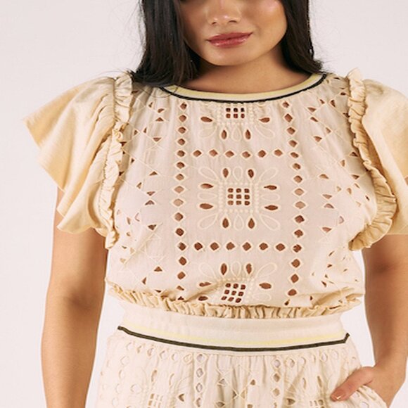 Opal Blouse - Ecru